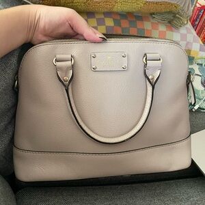 Kate Spade Wellesley Rachelle Leather Satchel / Crossbody Purse